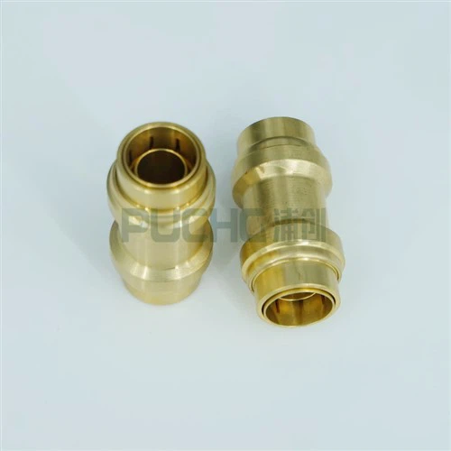 What is the temperature range for F Type Nitta Push in Couplings Analog?